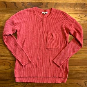 Madewell pullover sweater with front pocket
